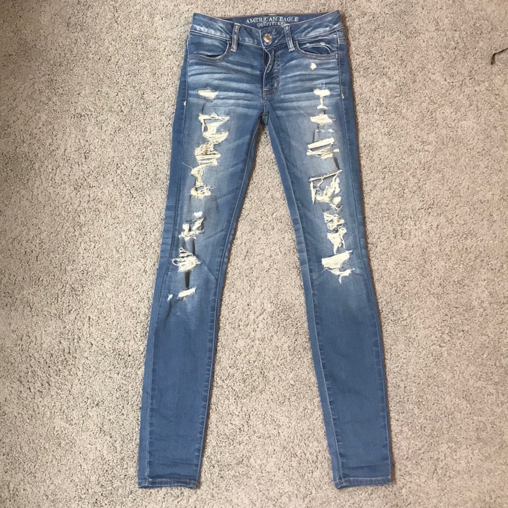 Ripped Skinny Jeans